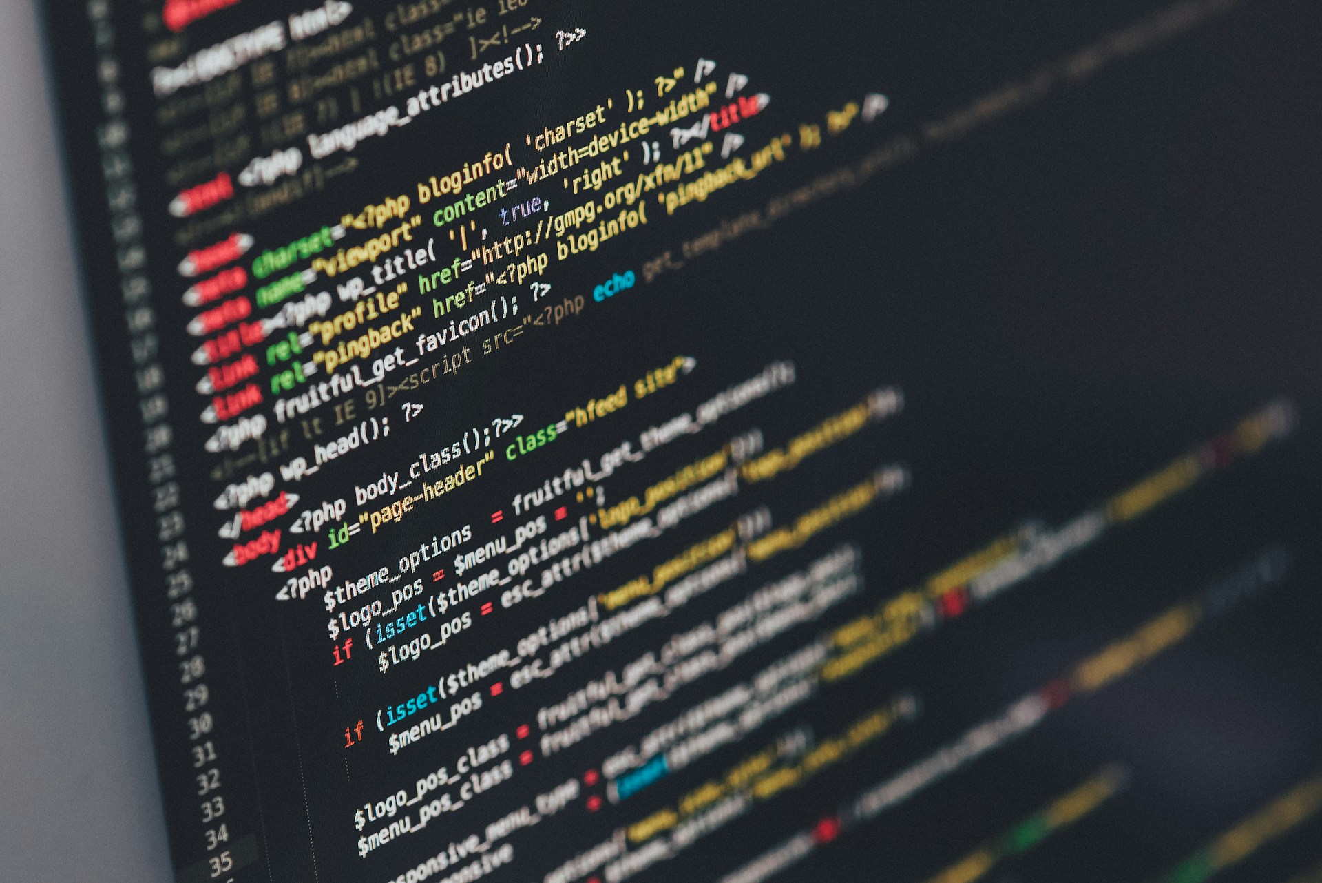 a coder screen